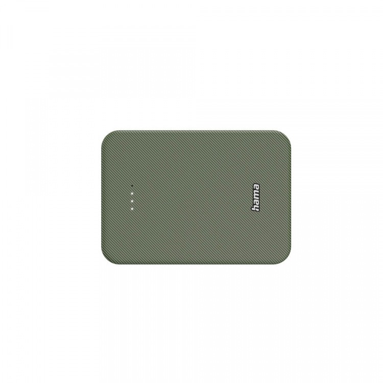 Hama Powerbank Colour 10 10000mAh USB-C+USB-A Green