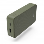 Hama Powerbank Colour 20 20000mAh USB-C+USB-A Grön Hama Powerbank Colour 20 20000mAh USB-C+USB-A Grön