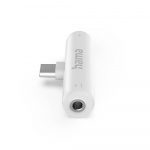 Hama Adapter Audio USB-C Vit Hama Adapter Audio USB-C Vit