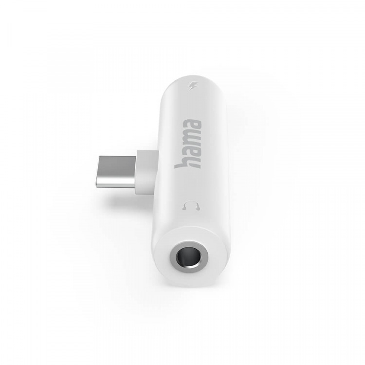 Hama Adapter Audio USB-C Vit Hama Adapter Audio USB-C Vit