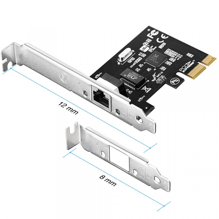 CUDY Adapter PCI-E PE25 2.5 Gigabit 1P Low Profile