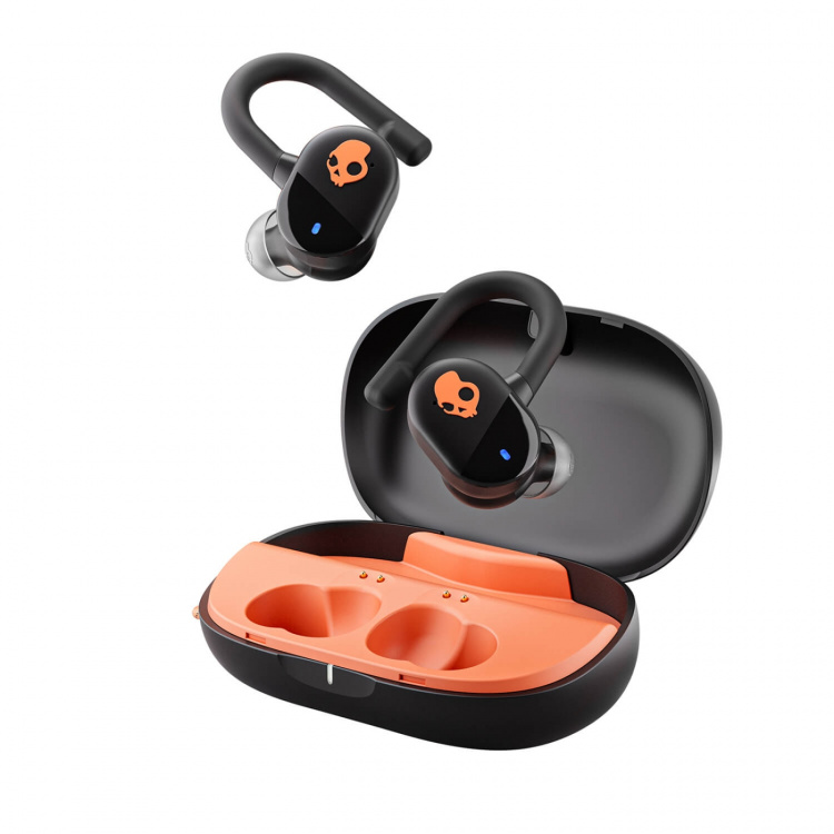 Skullcandy Hörlur Push Play TWS In-Ear Svart/Orange Skullcandy Hörlur Push Play TWS In-Ear Svart/Orange