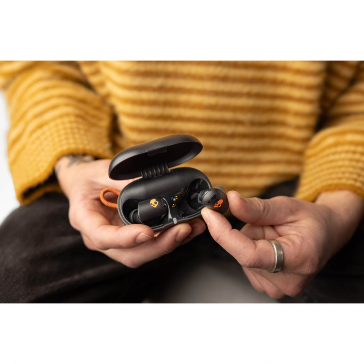 Skullcandy Headphone Sesh Active ANC TWS In-Ear Svart/Orange Skullcandy Headphone Sesh Active ANC TWS In-Ear Svart/Orange