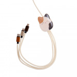 Squishmallows Laddningskabel 1,2m Cam 3in1 USB-C/Micro/Lightning Squishmallows Laddningskabel 1,2m Cam 3in1 USB-C/Micro/Lightning