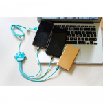 Squishmallows Laddningskabel 1,2m Tatiana 3in1 USB-C/Micro/Lightning Squishmallows Laddningskabel 1,2m Tatiana 3in1 USB-C/Micro/Lightning