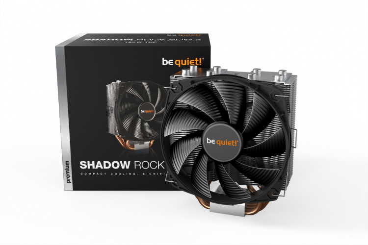 Be Quiet! Shadow Rock Slim 2 processorkylare Be Quiet! Shadow Rock Slim 2 processorkylare