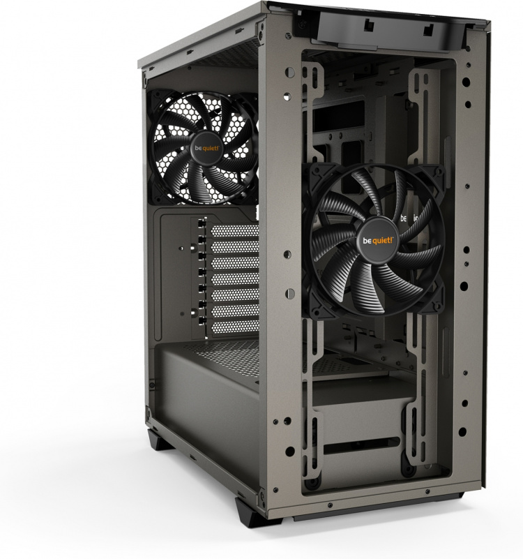 Be Quiet! Pure Base 500 ATX-chassi med fönster, grå