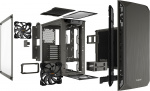 Be Quiet! Pure Base 500 ATX-chassi med fönster, grå