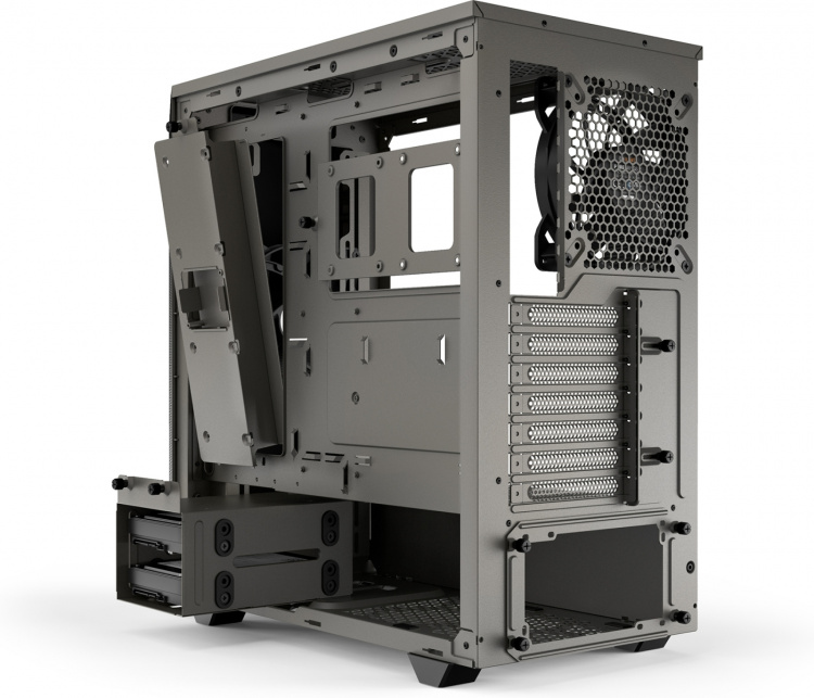 Be Quiet! Pure Base 500 ATX-chassi med fönster, grå