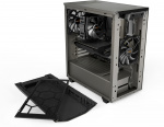 Be Quiet! Pure Base 500 ATX-chassi med fönster, grå