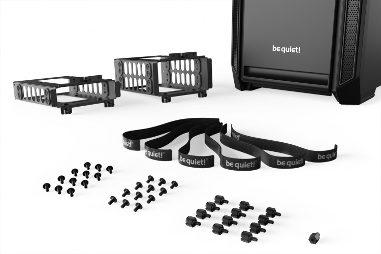 Be Quiet! Silent Base 601 ATX-chassi, svart