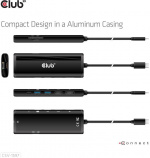 Club 3D Typ-C 8-i-1-hubb Club 3D Typ-C 8-i-1-hubb