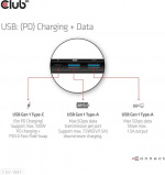 Club 3D Typ-C 8-i-1-hubb Club 3D Typ-C 8-i-1-hubb