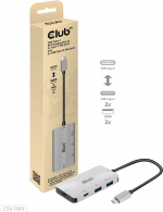 Club 3D USB typ C PD laddningshubb - hubb Club 3D USB typ C PD laddningshubb - hubb