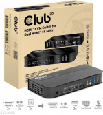 Club 3D HDMI KVM-switch för dubbla HDMI-switchar