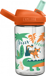 Camelbak Eddy+ Kids 0,4L vattenflaska, Djungeldjur Camelbak Eddy+ Kids 0,4L vattenflaska, Djungeldjur
