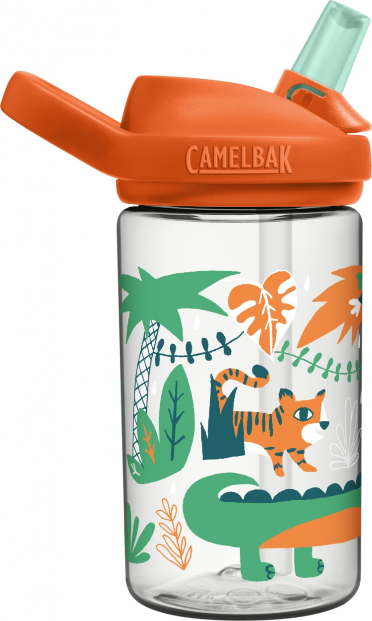Camelbak Eddy+ Kids 0,4L vattenflaska, Djungeldjur Camelbak Eddy+ Kids 0,4L vattenflaska, Djungeldjur