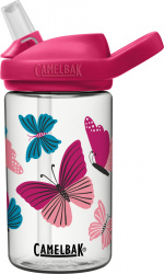 Camelbak Eddy+ Kids 0,4L flaska, fjärilar Camelbak Eddy+ Kids 0,4L flaska, fjärilar