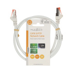 Nedis CAT6 Nätverkskabel | RJ45 hane | RJ45 hane | S/FTP | 1.00 m | Rund | LSZH | Vit | Label Nedis CAT6 Nätverkskabel | RJ45 hane | RJ45 hane | S/FTP | 1.00 m | Rund | LSZH | Vit | Label