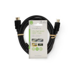 Nedis Ultra High Speed HDMI ™ kabel | HDMI™ Kontakt | HDMI™ Kontakt | 8K@60Hz | 48 Gbps | 2.00 m | Rund | 6.5 mm | Svart | Label Nedis Ultra High Speed HDMI ™ kabel | HDMI™ Kontakt | HDMI™ Kontakt | 8K@60Hz | 48 Gbps | 2.00 m | Rund | 6.5 mm | Svart | Label