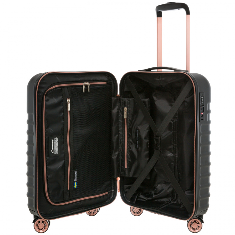 Cavalet Kabinväska Pasadena Svart/Roséguld