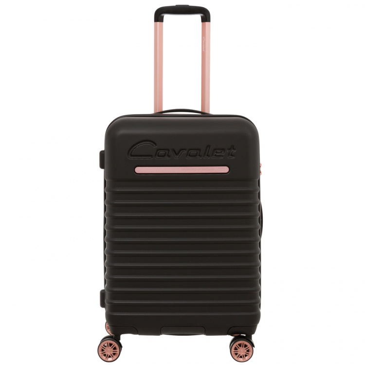 Cavalet Resväska Pasadena Medium Svart/Roséguld