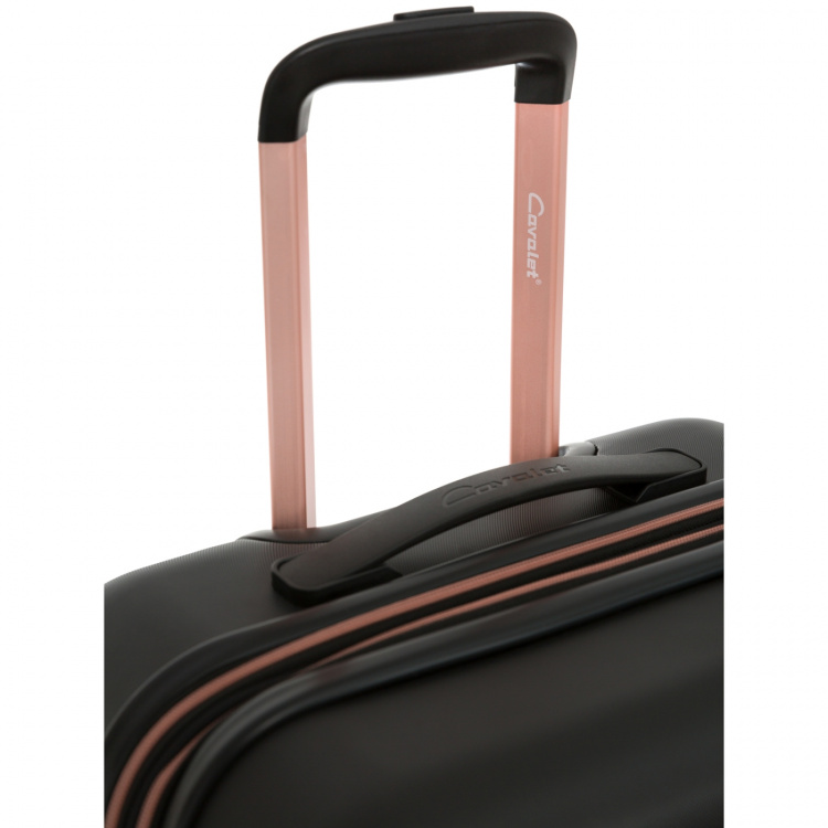 Cavalet Resväska Pasadena Large Svart/Roséguld