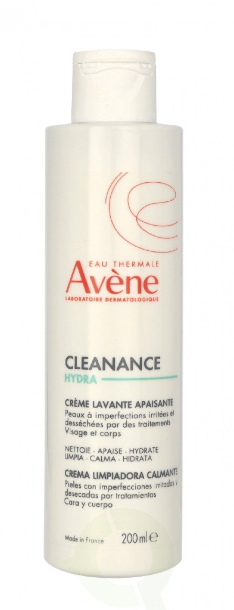 Avene Cleanance Hydra Soothing Cleansing Cream 200 ml Blemishprone Skin Left Dry And Irritated By Treatments