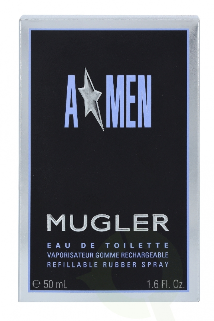 Thierry Mugler A*Men Edt Spray Refillable 50 ml Rubber Flask