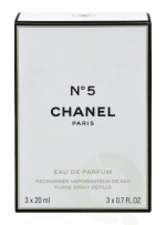Chanel No 5 Giftset 60 ml 3x20ml - Edp Spray Refill