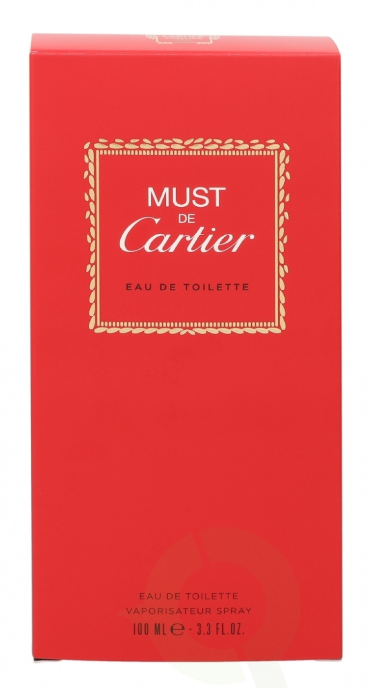 Cartier Must De Cartier Pour Femme Edt Spray 100 ml