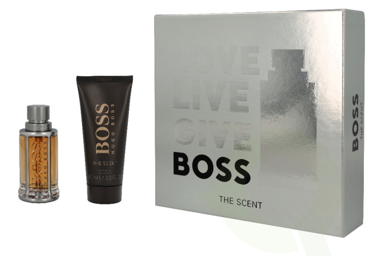 Hugo Boss The Scent Giftset 150 ml Edt Spray 50ml/Shower Gel 100ml