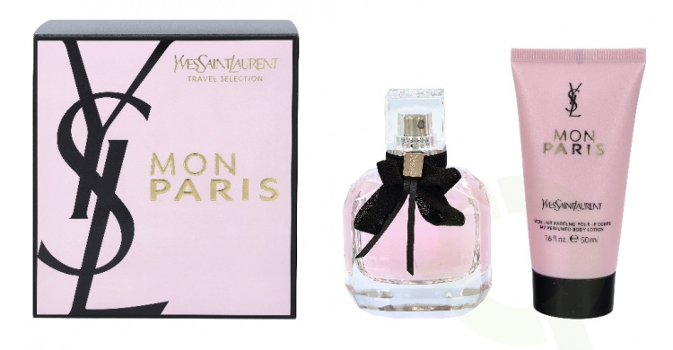 Yves Saint Laurent YSL Mon Paris Giftset 100 ml Edp Spray 50ml/Body Lotion 50ml Travel Selection