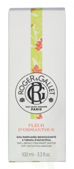 Roger & Gallet Fleur D\'Osmanthus Wellbeing Fragrant Water 100 ml Natural Spray