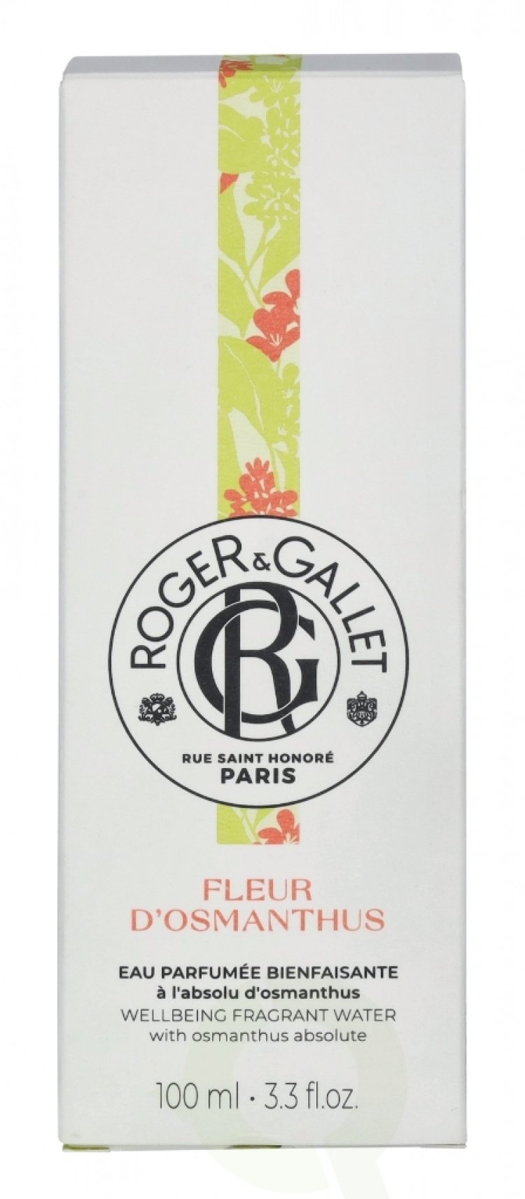 Roger & Gallet Fleur D\'Osmanthus Wellbeing Fragrant Water 100 ml Natural Spray