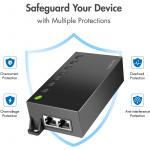 LogiLink Gigabit PoE++ Injector 60W IEEE802.3af/at/bt