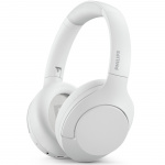 Philips TAH8506WT Trådlösa hörlurar, Brusreducering Pro, Elegant stil. Upp till 60 timmars speltid. Vita