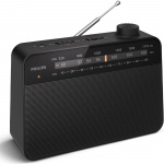 Philips Bärbar analog FM/MW-radio TAR2509. Nät- eller batteridriven Philips Bärbar analog FM/MW-radio TAR2509. Nät- eller batteridriven