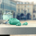 Philips TAT2206GR True Wireless-hörlurar, IPX4-klass (stänk och svettåliga) 6+18 timmars speltid. Gråa