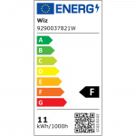 WiZ WiFi Smart LED E27 G95 75W 1055lm Varm-kallvit