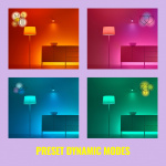 WiZ WiFi Smart LED GU10 50W 345lm Färg + Varm-kallvit 1-pack