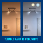 WiZ WiFi Smart LED GU10 50W 345lm Färg + Varm-kallvit 3-pack WiZ WiFi Smart LED GU10 50W 345lm Färg + Varm-kallvit 3-pack