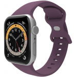Celly Armband till Apple Watch 38/40/41mm Silikon Lila Celly Armband till Apple Watch 38/40/41mm Silikon Lila