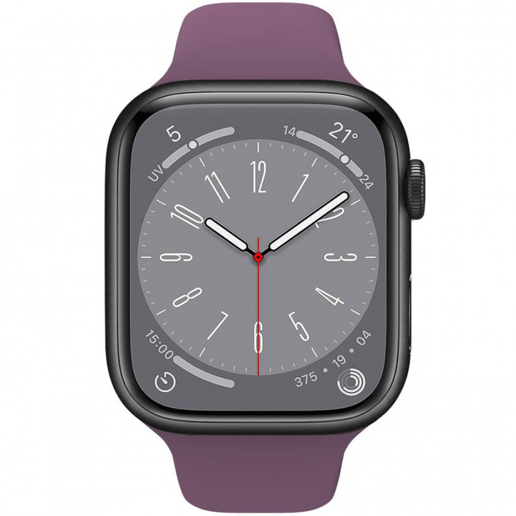 Celly Armband till Apple Watch 38/40/41mm Silikon Lila Celly Armband till Apple Watch 38/40/41mm Silikon Lila