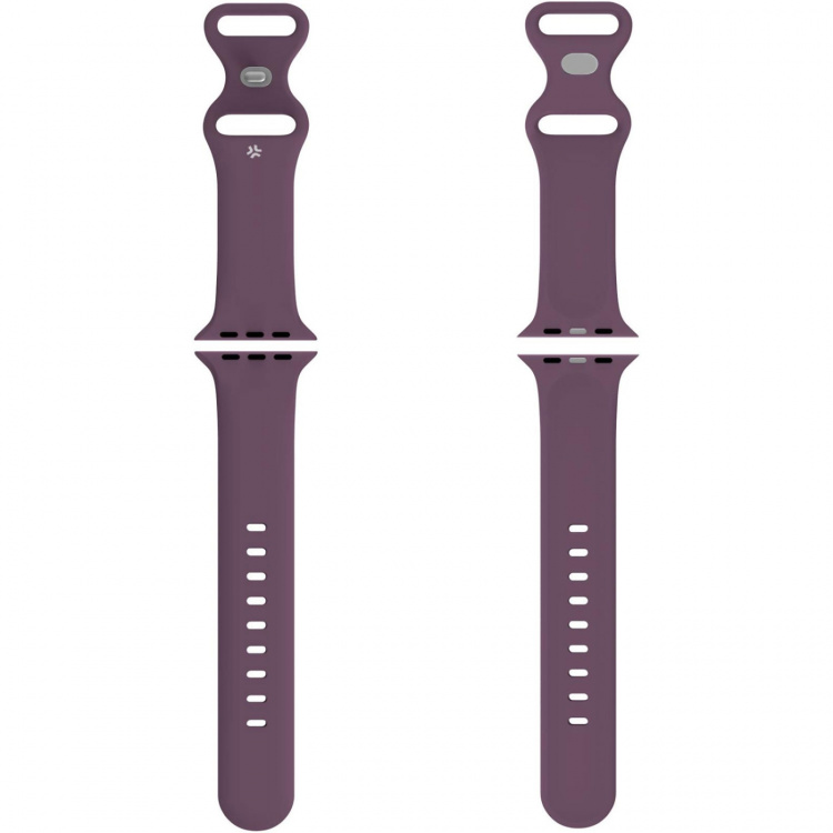 Celly Armband till Apple Watch 38/40/41mm Silikon Lila Celly Armband till Apple Watch 38/40/41mm Silikon Lila