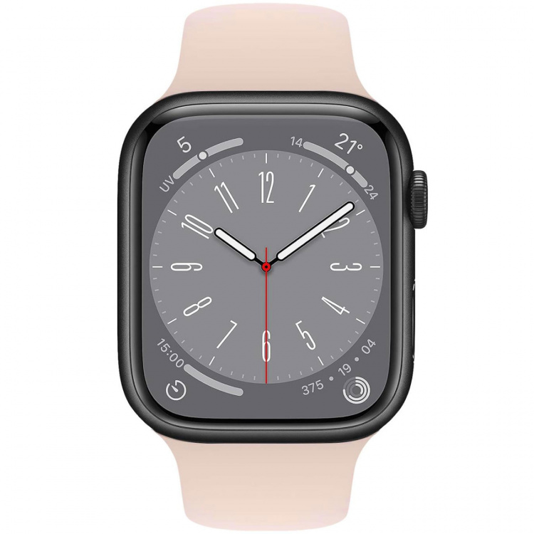 Celly Armband till Apple Watch 42/44/45mm Silikon Rosa Celly Armband till Apple Watch 42/44/45mm Silikon Rosa
