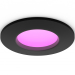 Philips Hue Slim Downlight S 90mm White and Color Ambiance Svart 1-pack