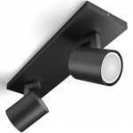 Philips Hue Runner White Ambiance 2 spot 800 lm Svart Philips Hue Runner White Ambiance 2 spot 800 lm Svart