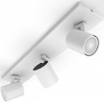 Philips Hue Runner White Ambiance 3 spot 1200 lm Vit Philips Hue Runner White Ambiance 3 spot 1200 lm Vit