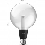 Philips Hue Lightguide Globe Large 125mm E27 White and Color Ambiance